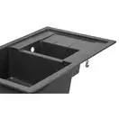 Кухонная мойка с дополнительной чашей Lidz 780x495/200 GRF-13 (LIDZGRF13780495200)