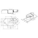 Кухонная мойка с дополнительной чашей Lidz 1000x500/225 WHI-01 (LIDZWHI011000500225)