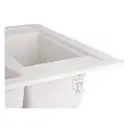 Кухонная мойка с дополнительной чашей Lidz 615x500/200 WHI-01 (LIDZWHI01615500200)