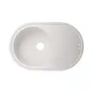 Lidz WHI-01 Кухонна мийка, біла (LIDZWHI10780500200)