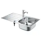Комплект кухонної мийки і змішувача Grohe K200 (31565SD1)