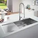 Мийка для кухні із нержавіючої сталі Grohe K1000 (31582SD1)