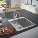 Мийка для кухні із нержавіючої сталі Grohe K800 (31583SD1)