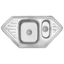 Кухонная мойка Lidz 9550-C Decor 0,8 мм (LIDZ9550СEC08)