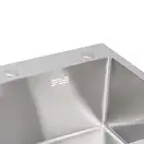 Набор 2 в 1 Lidz кухонная мойка H6050 3.0/1.0 мм Brush + дозатор для моющего средства (LIDZH6050BRU3010)