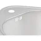 Кухонная мойка Qtap 4450 0,8 мм Satin (QT4450SAT08)