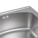 Кухонная мойка Qtap 4842 0,8 мм Satin (QT4842SAT08)