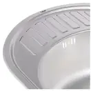 Кухонная мойка Qtap 5745 0,8 мм Satin (QT5745SAT08)