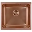 Кухонная мойка Qtap D4843BR 2.7/1.0 мм Bronze (QTD4843BRPVD10)