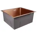 Кухонная мойка Qtap D4843BR 2.7/1.0 мм Bronze (QTD4843BRPVD10)