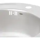 Кухонная мойка Qtap D510 0,8 мм Satin (QTD510SAT08)