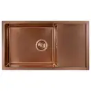 Кухонная мойка Qtap D7844BR 3.0/1.2 мм Bronze (QTD7844BRPVD12)