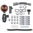 Кухонная мойка Qtap D7844BR 3.0/1.2 мм Bronze (QTD7844BRPVD12)