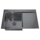 ZERIX ZH7849L-215 Мойка, Nano-Black (MX1590)