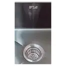ZERIX ZH4843B-215 Мийка PVD-Black з сушаркою (ZM5555)