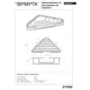 Мильниця кутова, нерж. 104308172 Cytro мат Bemeta Чехія