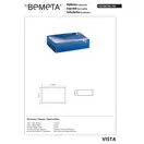 120108196-102 Vista Мильниця синій Bemeta Чехія (120108196-102)