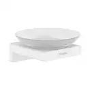 Мыльница подвесная Hansgrohe AddStoris, белый матовый/стекло матовое (41746700) фото 1 Aquada.com.ua