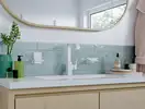 Мыльница подвесная Hansgrohe AddStoris, белый матовый/стекло матовое (41746700) фото 4 Aquada.com.ua