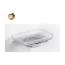 Мильниця Sonia S-Cube Brushed Gold 135х38х100 мм, золото матове (182145)