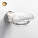 Мильниця Sonia Tecnoproject Brushed Gold 115х50х145 мм, золото матове (183425)