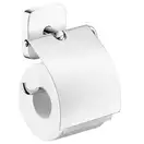 Набор аксессуаров 3-в-1 Hansgrohe PuraVida (цвет - хром/стекло матовое, белое) (10002219) фото 3 Aquada.com.ua