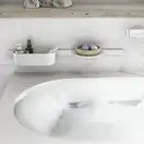 Комплект аксесуарів Hansgrohe WallStoris 2в1, Matt White (27966700)