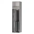 Вбудований тримач для йоржика та туалетного паперу Hansgrohe XtraStoris Rock, колір - Brushed Stainless Steel  56062800