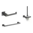 набір аксесуарів Omnires Nelson anthracite (MP60214AT+NL80510GR+NL80620GR) (NL80214GR+NL80510GR+NL80620GR)