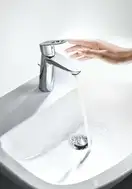 Набор смесителей для ванны 3-в-1 Grohe Bau Loop/New Tempesta (цвет - хром) (123214TM) фото 7 Aquada.com.ua