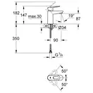 Набор для ванной Grohe Mega Bundle BauLoop (39186MB0) фото 14 Aquada.com.ua