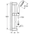 Набор для ванной Grohe Mega Bundle BauLoop (39192МВ0) фото 11 Aquada.com.ua