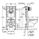 Набор для ванной Grohe Mega Bundle BauLoop (39192МВ0) фото 3 Aquada.com.ua