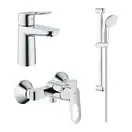 Комплект змішувачів для ванної кімнати Grohe BauLoop New (UA123220S0)