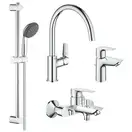 Grohe Start Edge Набор смесителей 4в1, хром (UA202501SK)