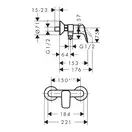 Набор смесителей для душа 3-в-1 Hansgrohe Logis/Crometta Vario EcoSmart (цвет - хром) (71600114) фото 8 Aquada.com.ua