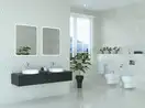 Настенная плитка Almera Ceramica Chic White Rect. 31,6 х 90 см 354976