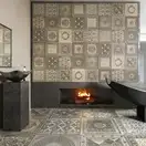 Плитка керамогранітна Kilim Black Natural 595,5x595,5x9 Aparici (25545)