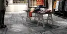 Плитка керамогранітна Kilim Black Natural 595,5x595,5x9 Aparici (25545)