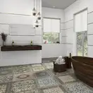 Плитка керамогранітна Kilim Single Natural 595,5x595,5x9 Aparici (26223)