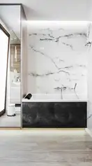 CERAMICA SANTA CLAUS Плитка керамогранітна Carrara POL 600x1200x10 Ceramiсa Santa Claus (Carrara 60x120 polished)