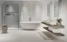Cersanit Плитка стінова Nicole White 30x45 код 8299 Церсаніт (TWZZ1109088103)