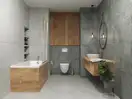 Плитка керамогранітна Newstone Grey LAP 598x1198x8 Opoczno (TGGP1000886249)