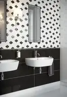 OPOCZNO Плитка стінова PS901 Black GLOSSY 29x89 код 1441 Опочно (TWZR1021447935/TWZR1021443737)