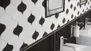 OPOCZNO Плитка стінова PS901 Black GLOSSY 29x89 код 1441 Опочно (TWZR1021447935/TWZR1021443737)
