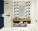 Плитка стінова Porcelano Blue Dekor 300x600x9 Paradyz (S---300X600-1-PORC.BLDE)