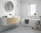 Плитка стінова Tamoe Bianco Kafel 9,8x29,8 код 4219 Ceramika Paradyz (S-K-098X298-1-TAMO.BI)