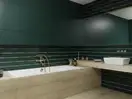 Плитка стінова Porcelano Green Ondulato 98x298x8,4 Paradyz (S-O-098X298-1-PORC.GN)