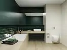 Плитка стінова Porcelano Green Ondulato 98x298x8,4 Paradyz (S-O-098X298-1-PORC.GN)