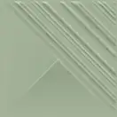 Плитка стінова Feelings Green STR Блиск 19,8x19,8 код 2695 Ceramika Paradyz (SS--198X198-1-FEES.GN)